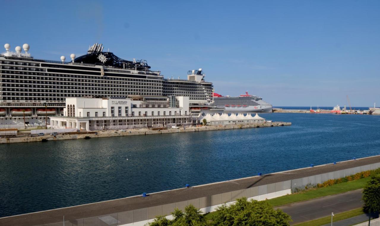 Апартаменти Attico Con Terrazza Sul Porto Палермо Екстер'єр фото
